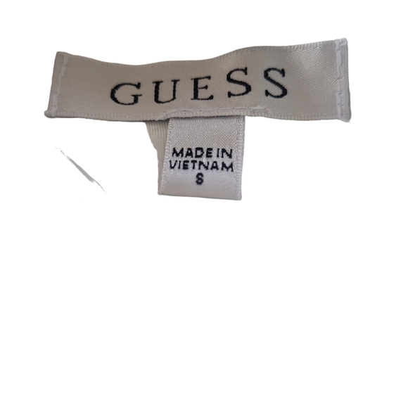 Guess NWT Island FANCY Tropical PRINT Asymmetrical mini dress size Small - Picture 5 of 7